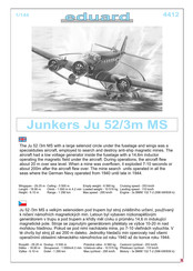 eduard 4412 Junkers Ju 52/3m MS Montageanleitung