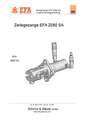 EFA Z080 SA Originalmontageanleitung