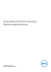 Dell S2421Ht Bedienungsanleitung