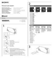 Sony SRS-BTX300 Bluetooth-Kurzanleitung