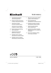 EINHELL TE-OS 18/230 Li Originalbetriebsanleitung