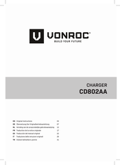 VONROC CD802AA Bersetzung Der Originalbetriebsanleitung