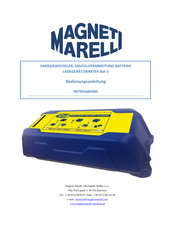 Magneti Marelli BAT-5 Bedienungsanleitung