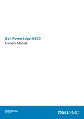 Dell PowerEdge M830 Handbuch