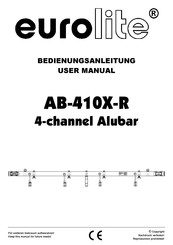 EuroLite AB-410X-R Bedienungsanleitung