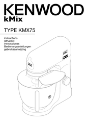 Kenwood kMix KMX750 Bedienungsanleitungen