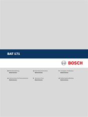 Bosch BAT 171 Betriebsanleitung