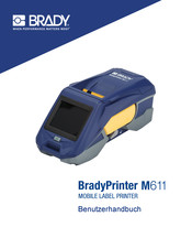 BRADY Worldwide BradyPrinter M611 Benutzerhandbuch
