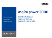 Satrap aspira power 2000 Gebrauchsanleitung