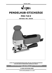 Dema PHS 710 E Bedienungsanleitung