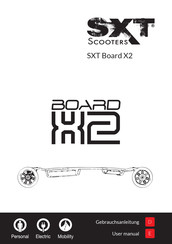 SXT-Scooters Board X2 Gebrauchsanleitung