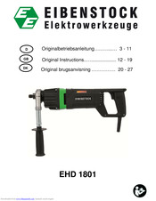 Eibenstock EHD 1801 Originalbetriebsanleitung