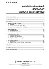 Furuno 1945 Installationshandbuch