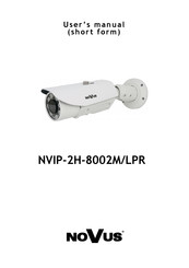 Novus NVIP-2H-8002M/LPR Benutzerhandbuch