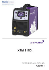 Parweld XTM 211Di Betriebsanleitung