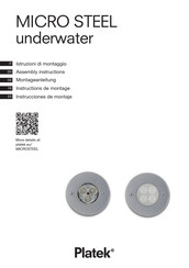Platek MICRO STEEL underwater Montageanleitung