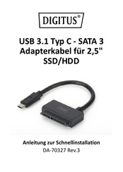 Digitus DA-70327 Anleitung Zur Schnellinstallation