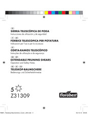 FLORABEST Z31309 Bedienungs- Und Sicherheitshinweise