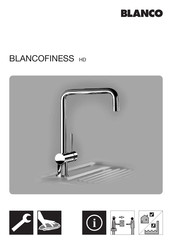 Blanco BLANCOFINESS HD Montage- Und Pflegeanleitung