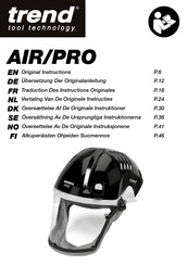 TREND AIR/PRO Übersetzung Der Originalanleitung