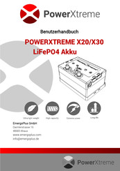 EmergoPlus PowerXtreme X30 Benutzerhandbuch