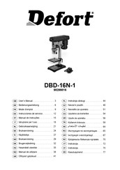 Defort DBD-16N-1 Bedienungsanleitung