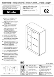 CONFORAMA Monte 3135SWK1 Montageanweisung