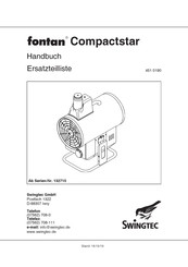 Swingtec fontan Compactstar Handbuch