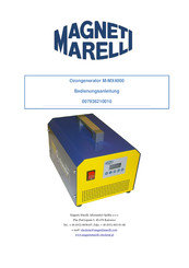 Magneti Marelli M-MX4000 Bedienungsanleitung