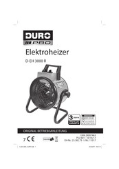 Duro Pro D-EH 3000 R Originalbetriebsanleitung