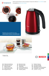 Bosch TWK7808 Gebrauchsanleitung