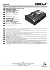DEDRA DED7039 Bedienungsanleitung Mit Garantiekarte