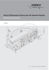 HOESCH Venturi-Whirlsystem Deluxe plus Air-Injection-System Bedienungsanleitung