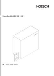 HOESCH SteamBox 1800 Planung - Montage - Gebrauch