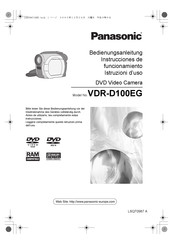 Panasonic VDR-D100EG Bedienungsanleitung