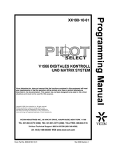 Pilot Select V1566 Programmieranweisung