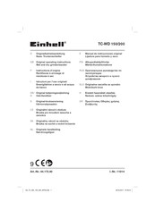 EINHELL TC-WD 150/200 Originalbetriebsanleitung