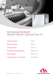CTA Optiheat 34e Duo HT Technisches Handbuch
