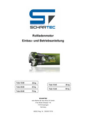 Schartec Tube 40-60 Einbau- Und Betriebsanleitung