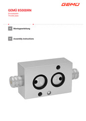 Gemü 8500DRN Montageanleitung