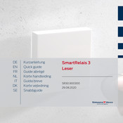 Simons Voss Technologies SmartRelais 3 Advanced Kurzanleitung
