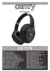 Camry Premium CR 1178 Bedienungsanweisung