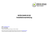 Blick-Store NVR4104HS-W-S2 Installationsanleitung