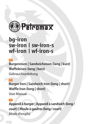 Petromax wf-iron Gebrauchsanleitung