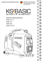 K&S BASIC KSB 31iE S Gebrauchsanweisung
