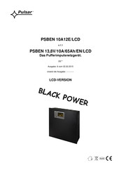 Pulsar BLACK POWER PSBEN 13,8V/10A/65Ah/EN/LCD Bedienungsanleitung