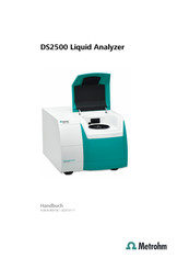 Metrohm NIRS DS2500 Handbuch