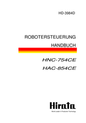 Hirata Corporation HAC-854CE Handbuch