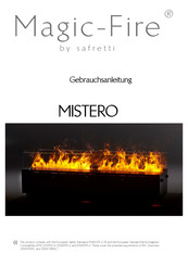safretti Magic-Fire MISTERO Gebrauchsanleitung