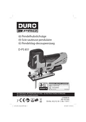 Duro Pro D-PS 851 Originalbetriebsanleitung